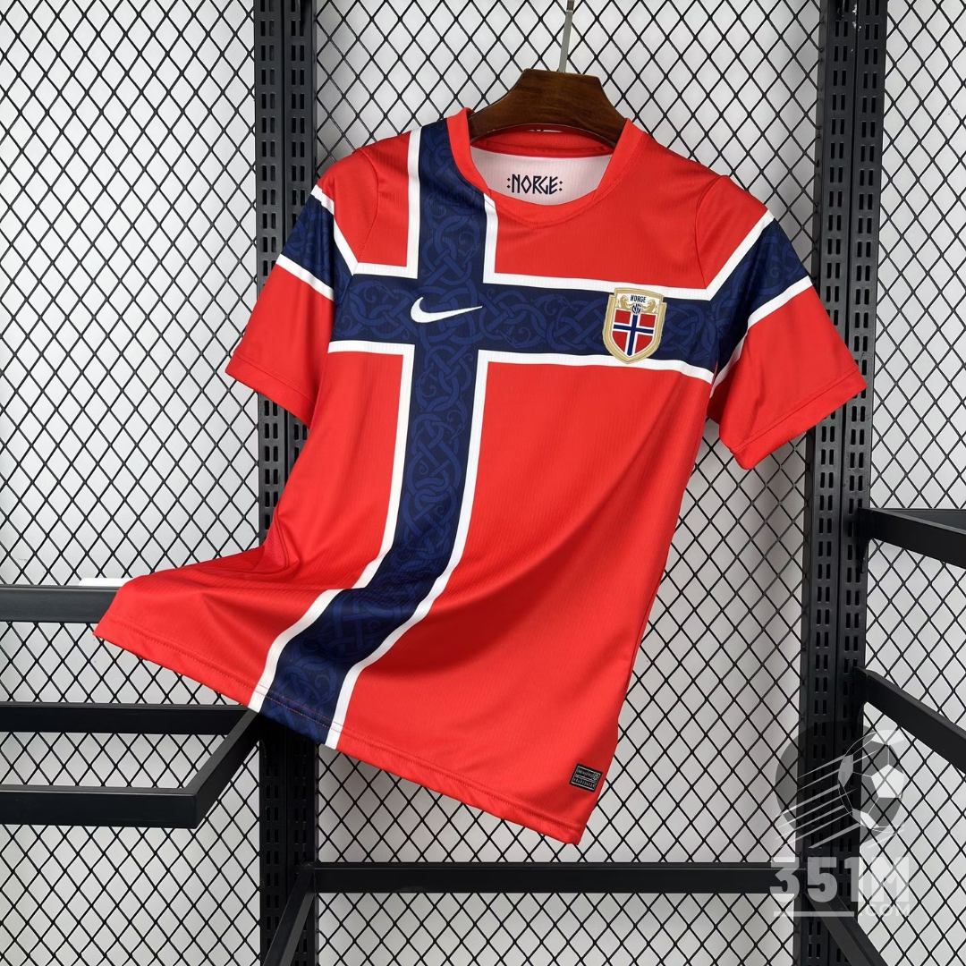 Maillot Norvège Domicile – Coupe du Monde 2026 / 2027 (Édition Løvene)