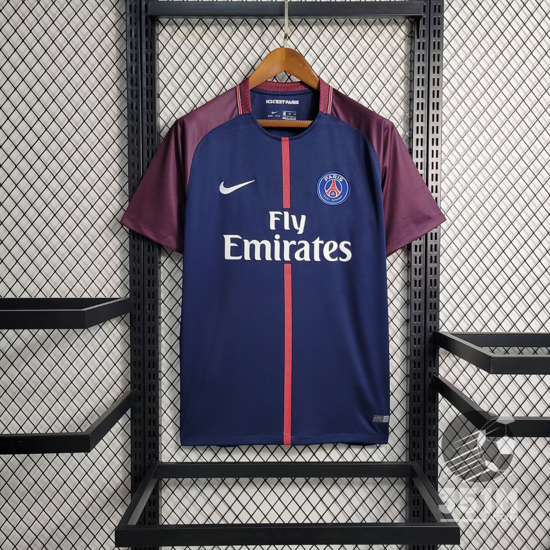 Maillot Rétro Paris Saint-Germain Domicile – Saison 2017 / 2018