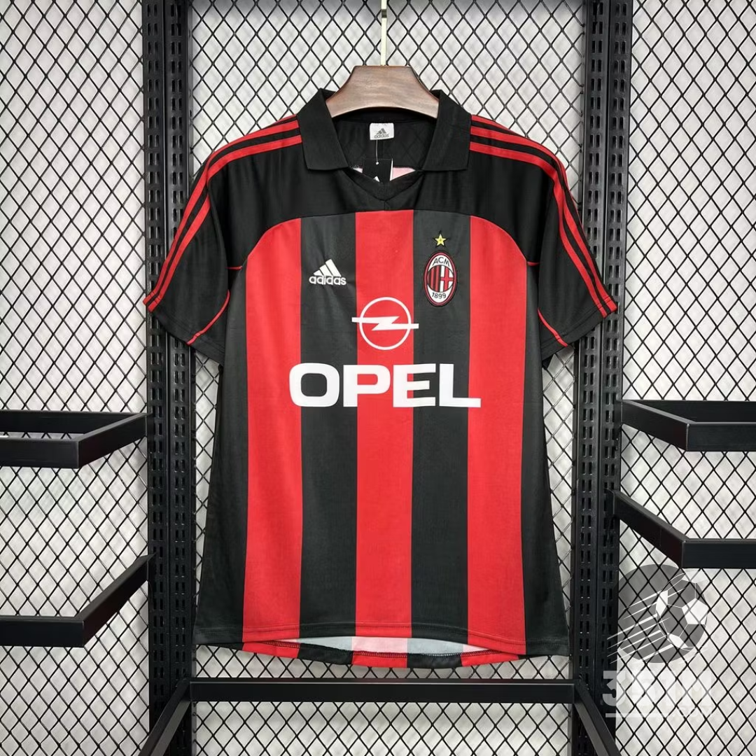 Maillot Rétro AC Milan – Saison 2000 / 2002