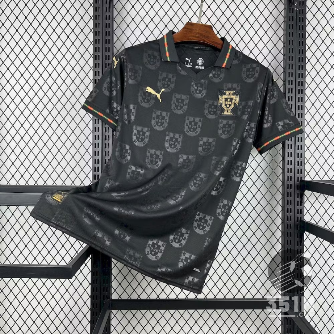 Maillot Portugal Extérieur – Coupe du Monde 2026 / 2027 (Édition Black & Gold)