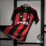 Maillot Rétro AC Milan – Saison 2000 / 2002