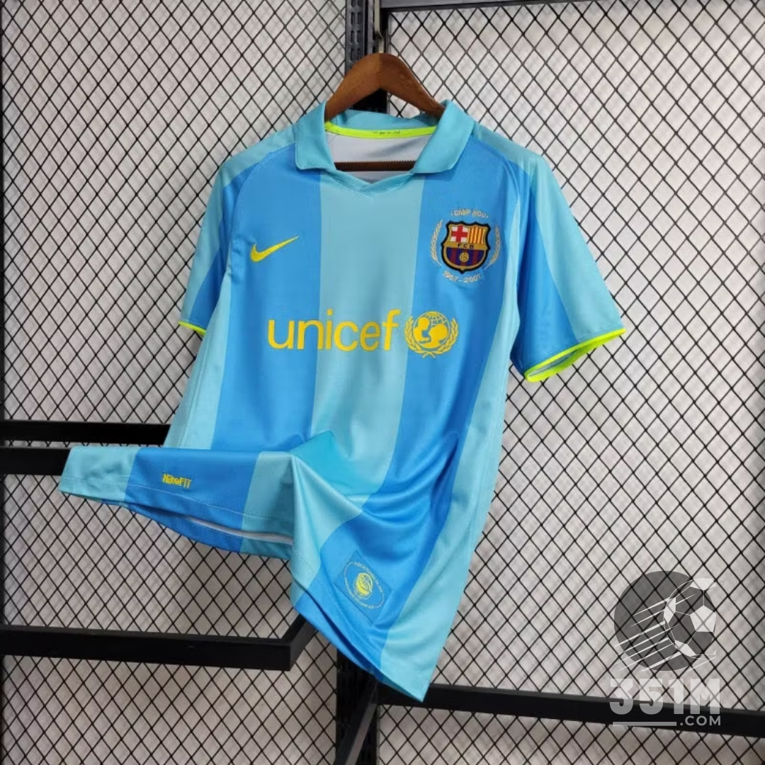 Maillot Rétro FC Barcelone Extérieur – Saison 2007 / 2008